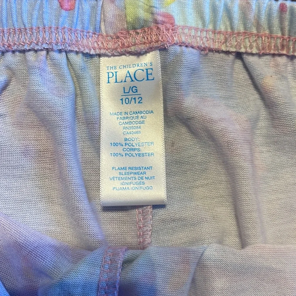 The Childers Place Unicorn Pajama Set Girls Large‎ 10/12